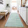 Machine Washable Indoor/Outdoor Xhevrie Mint Rug
