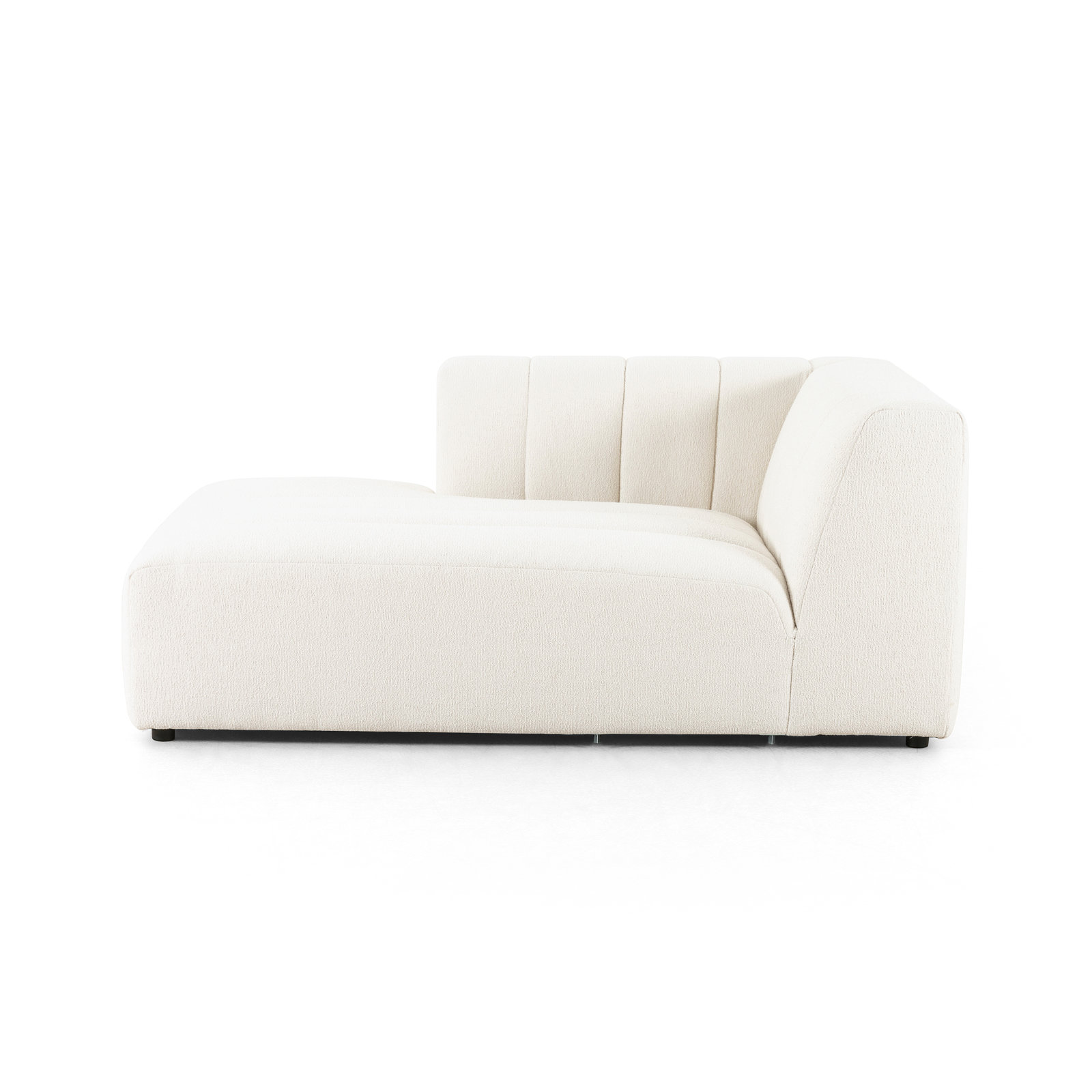 Bowry Chaise Lounge, Left Hand Facing, Fayette Cloud