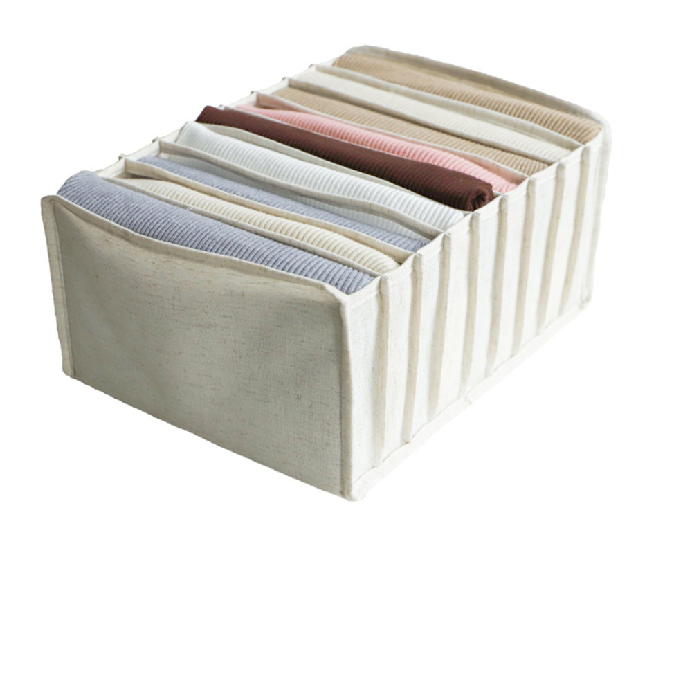 Hokku Designs 5 Pack Wardrobe Clothing Organizer Denim Jeans Storage