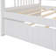 Lit de jour simple Lit en bois avec lit gigogne simple