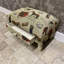 Enes 40cm Wide Rectangle Animal Print Ottoman with Storage, Hand-Finished Footstool, Stylish and Functional Decor