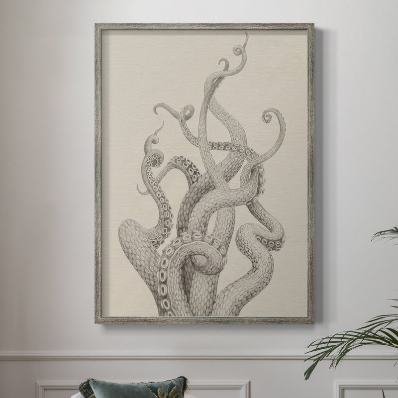 Deep Dive I Framed Print - Solid Wood, 15" H x 12" W