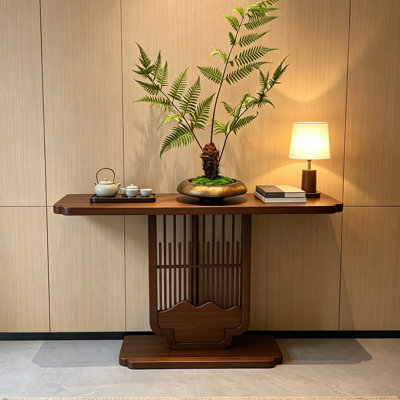 New Chinese Style Solid Wood Console Table