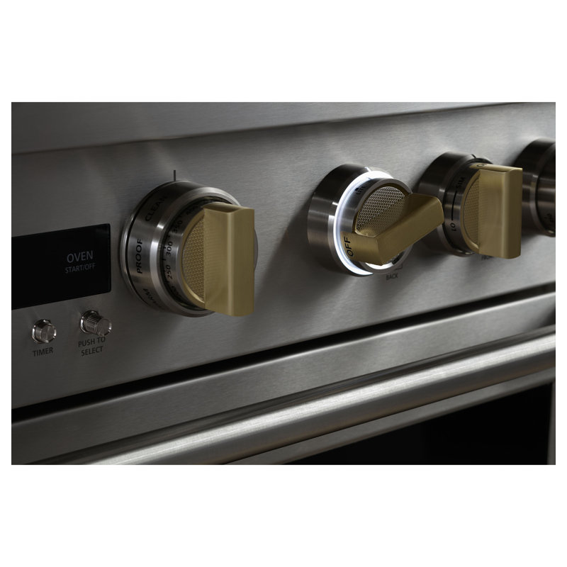 Monogram 48" Professional Range With 6 Burners And Griddle, Natural Gas, 8.9 cu ft