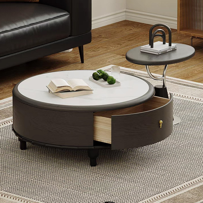 Une table basse minimaliste de haut niveau