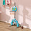 Living And Home Adjustable Height 56cm W HDPE, PP Toddler Basketball Hoop with Basketball(s) Included