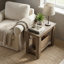 Table d'appoint Justine Basilico avec rangement-1258908098