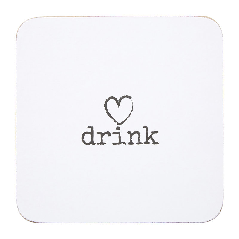 Snell Cork Square 4 Piece Coaster Set