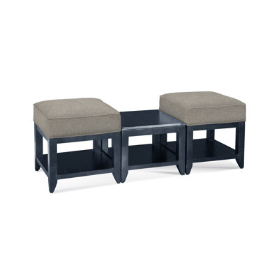 Elements Upholstered Cube Ottoman