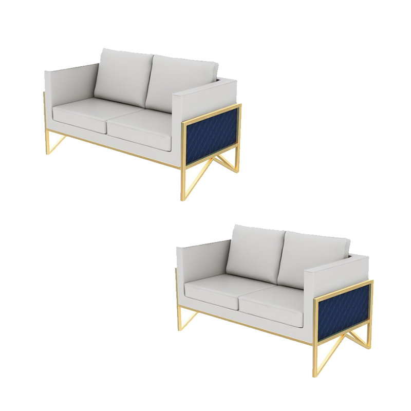 Banc rembourré en similicuir Eulalee
