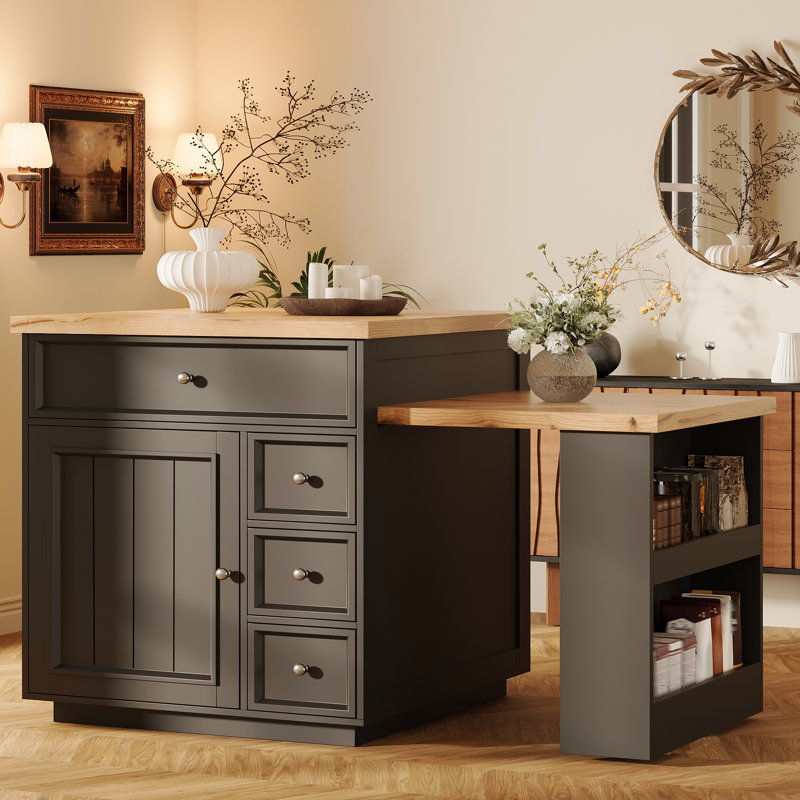 Kitchen Island, black