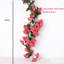 69 pièces de fleurs de vigne artificielles roses - Guirlande de bricolage en plastique pour la maison de mariage-804518459