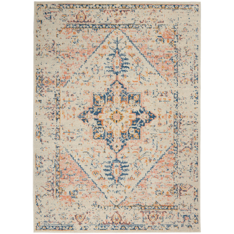 Oriental Indoor Rug, Rectangle 2' x 4'