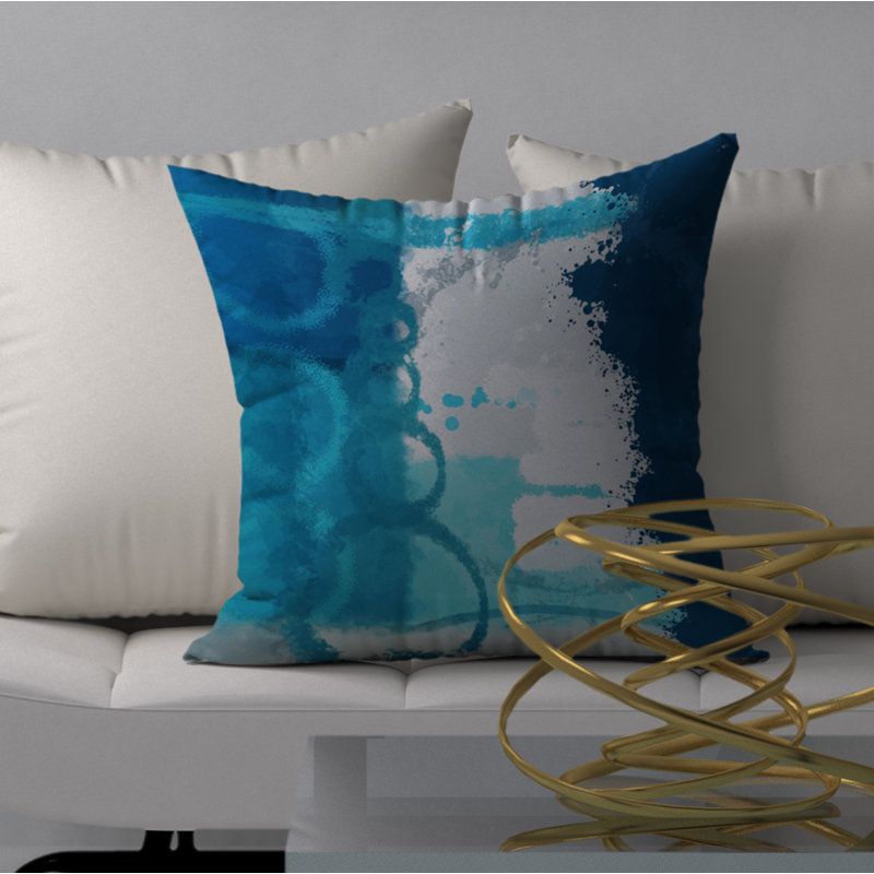 Housse de coussin carrée/insert, 18" x 18"
