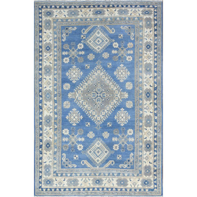 Transitional Hand Knotted Wool Oriental Area Rug