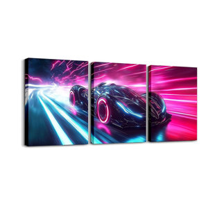 3 Piece Wrapped Canvas Print