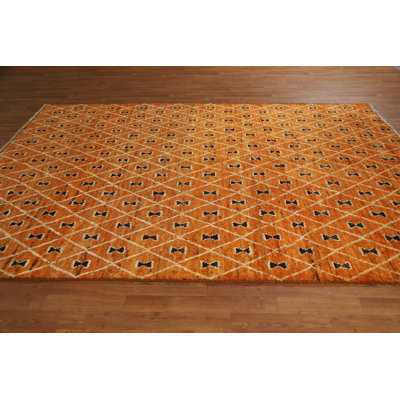 All-Over Trellis Moroccan Oriental Area Rug 7x10