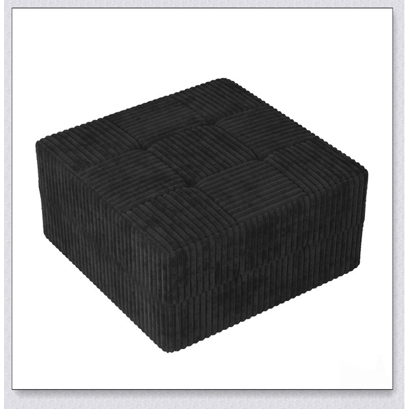 Canapé repose-pieds, canapé modulaire moderne en velours côtelé minimaliste, canapé-lit polyvalent pour le salon et la chambre à coucher