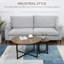 Ensemble de 2 tables basses rondes