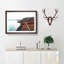 Coast of Isle of Skye in Scotland in Abstract - Picture Frame Graphic Art Print-55684875-55684876