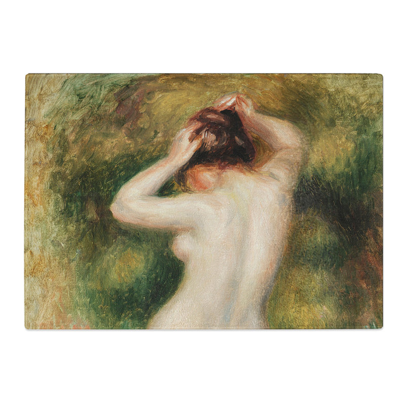 Bather by Pierre-Auguste Renoir Chopping Board, 0.4cm H x 20cm W x 28.5cm L