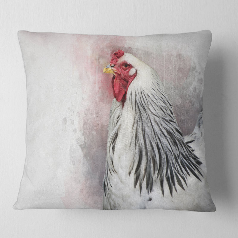 Housse et insert de coussin carré Columbia Brahma, 16" x 16"