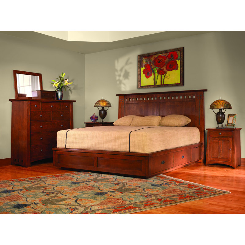 Highlands Bed - Platform/Storage, Queen, Centennial