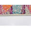 Tapis orange / bleu à motif abstrait Jaclyn-24294344