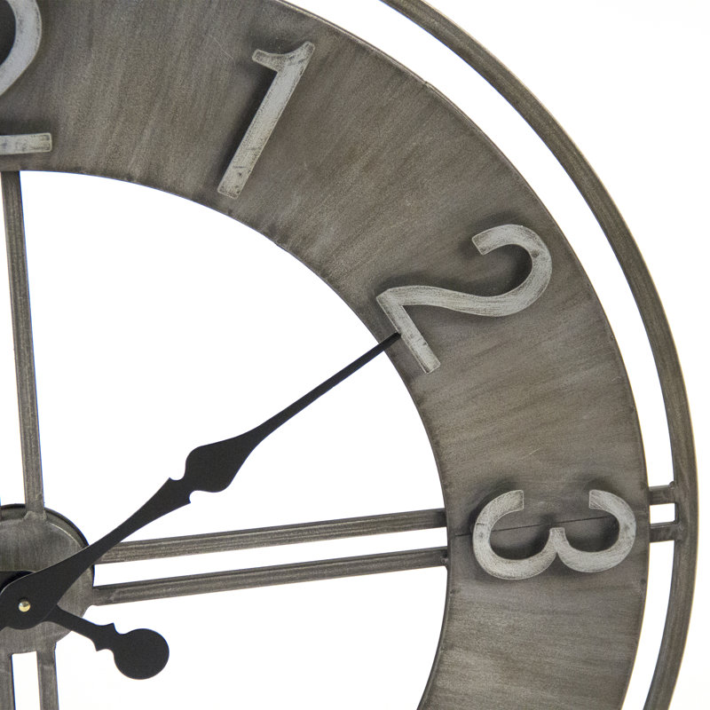 Metal Analog Wall Clock