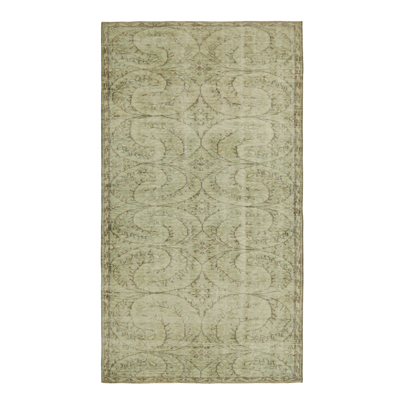 One-of-a-Kind 4'5”x8'6” Hand Knotted Area Rug