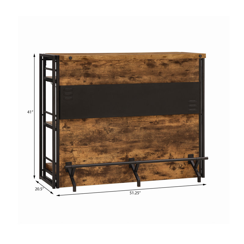 Bar avec rangement pour le muscade Kuebler