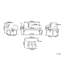 Irena Metal 4 - Person Seating Group with Cushions