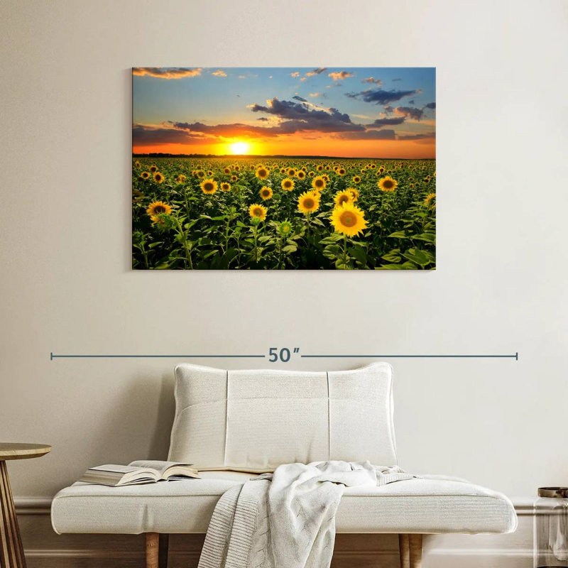 Tournesols en fleurs d'Alvord