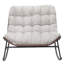 Double chaise berçante Papasan