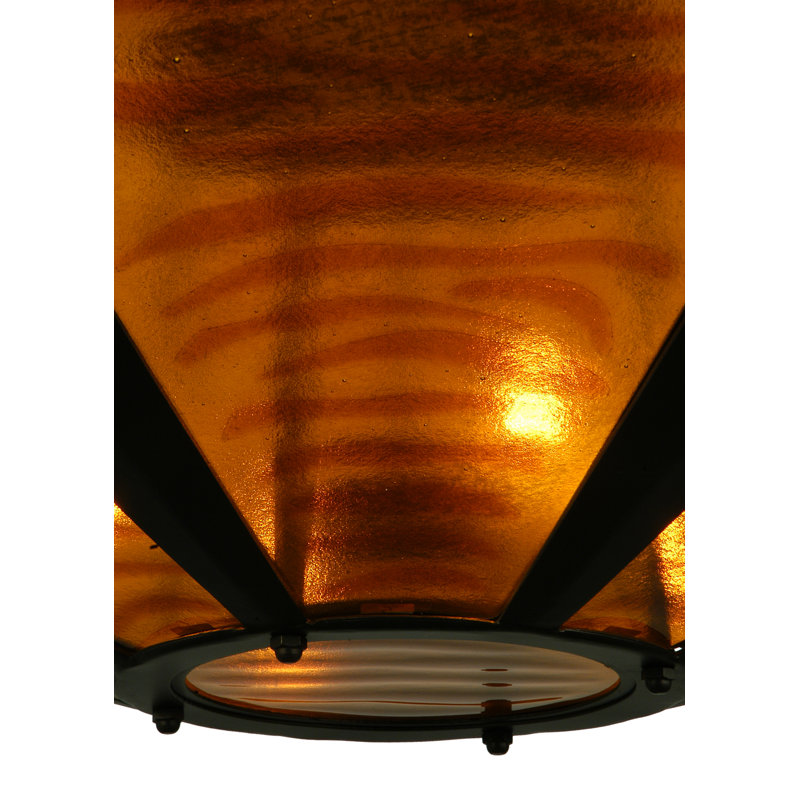 Metro Fusion 6 - Light Semi Flush Mount