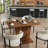 Extendable Rectangular Dining Table for Small Spaces