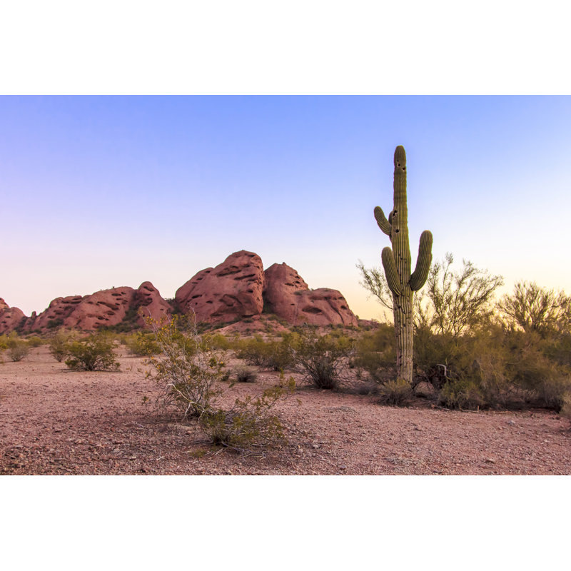 Papago Park - Wrapped Canvas Print, 30cm H x 46cm W x 3.8cm D