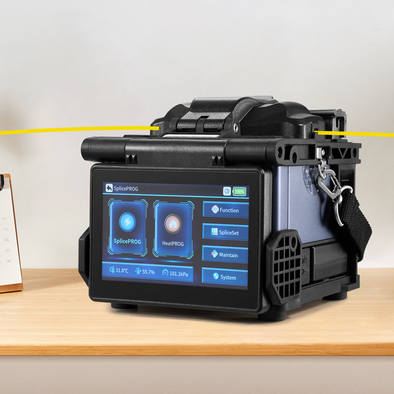 Fibre Fusion Splicer 6 Motors Core Alignment with 6s Splicing 13s Heating