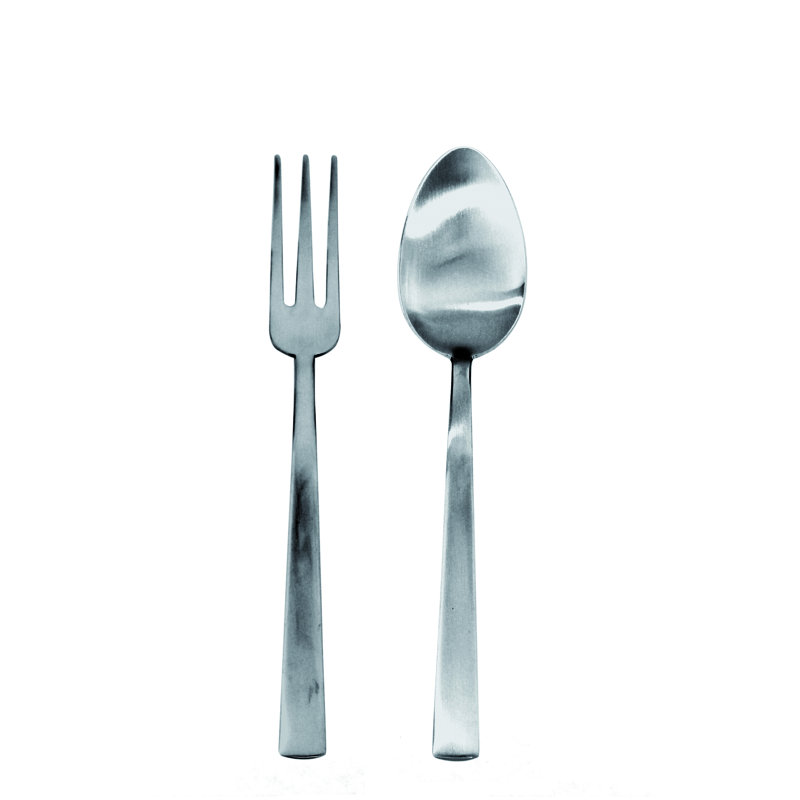 Ensemble de service Levantina (fourchette et cuillère) en acier inoxydable, Glace