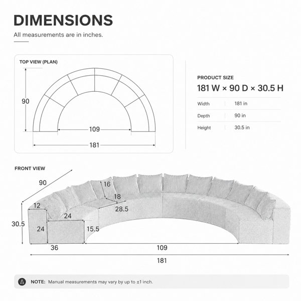 Dimensions du produit