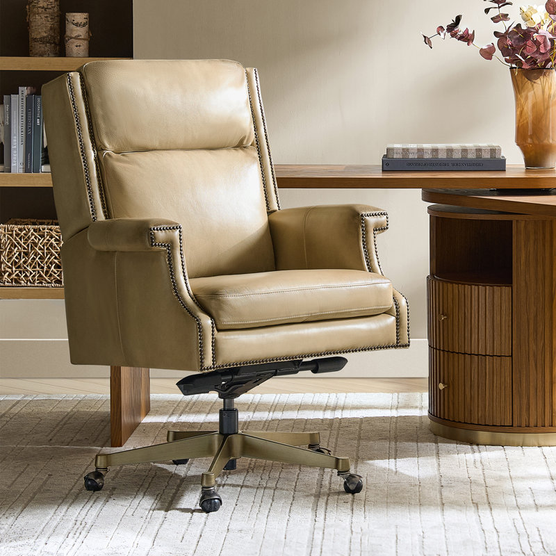 Chaise de bureau Heeg, Beige
