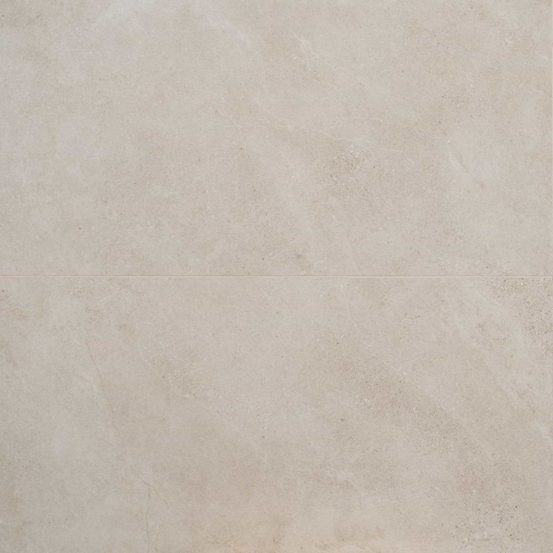 Lune 24x48 Matte Porcelain Tile, Beige