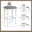 Tabouret à hauteur réglable Britzy