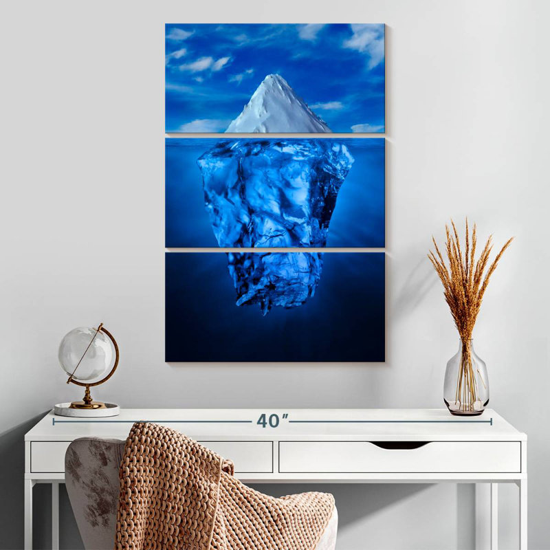 Ligne d'eau Alvord Iceberg, H 32 po x l 20 po