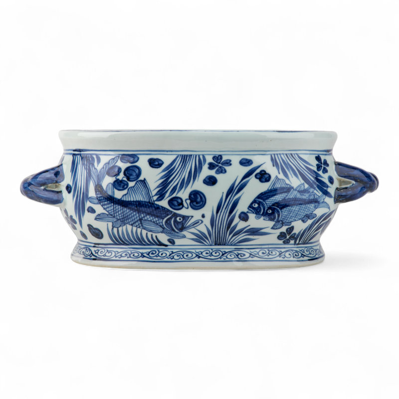 Handcrafted Oval Planter