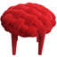 Solid + Manufactured Wood Accent Stool-15392409