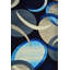 Tapis bleu à motif abstrait Mccampbell-28997878