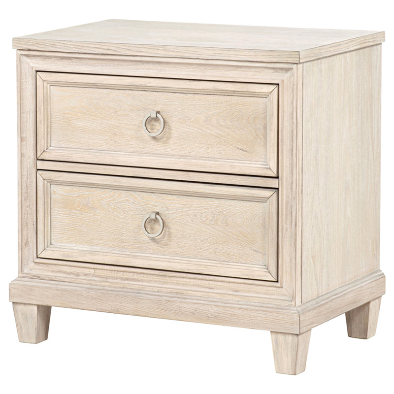Table de chevet 2 tiroirs Wedner