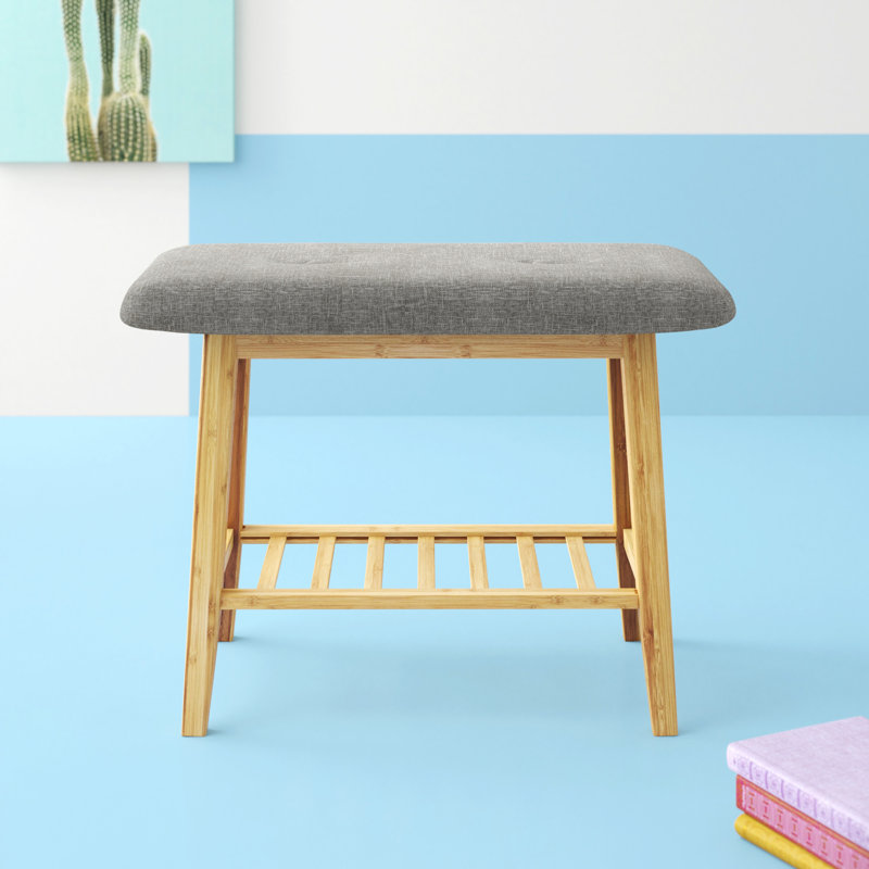 Donell Polyester Upholstered Bench