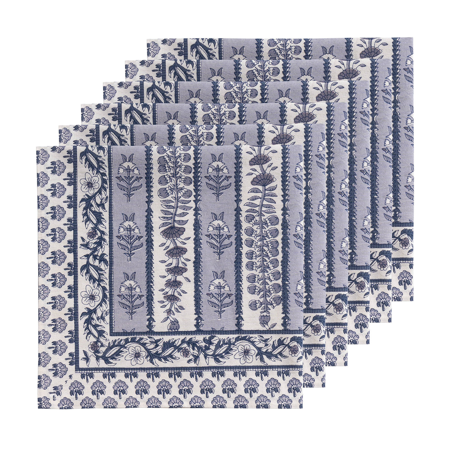 Charlemont Napkin 19" x 19", Blue/Marine